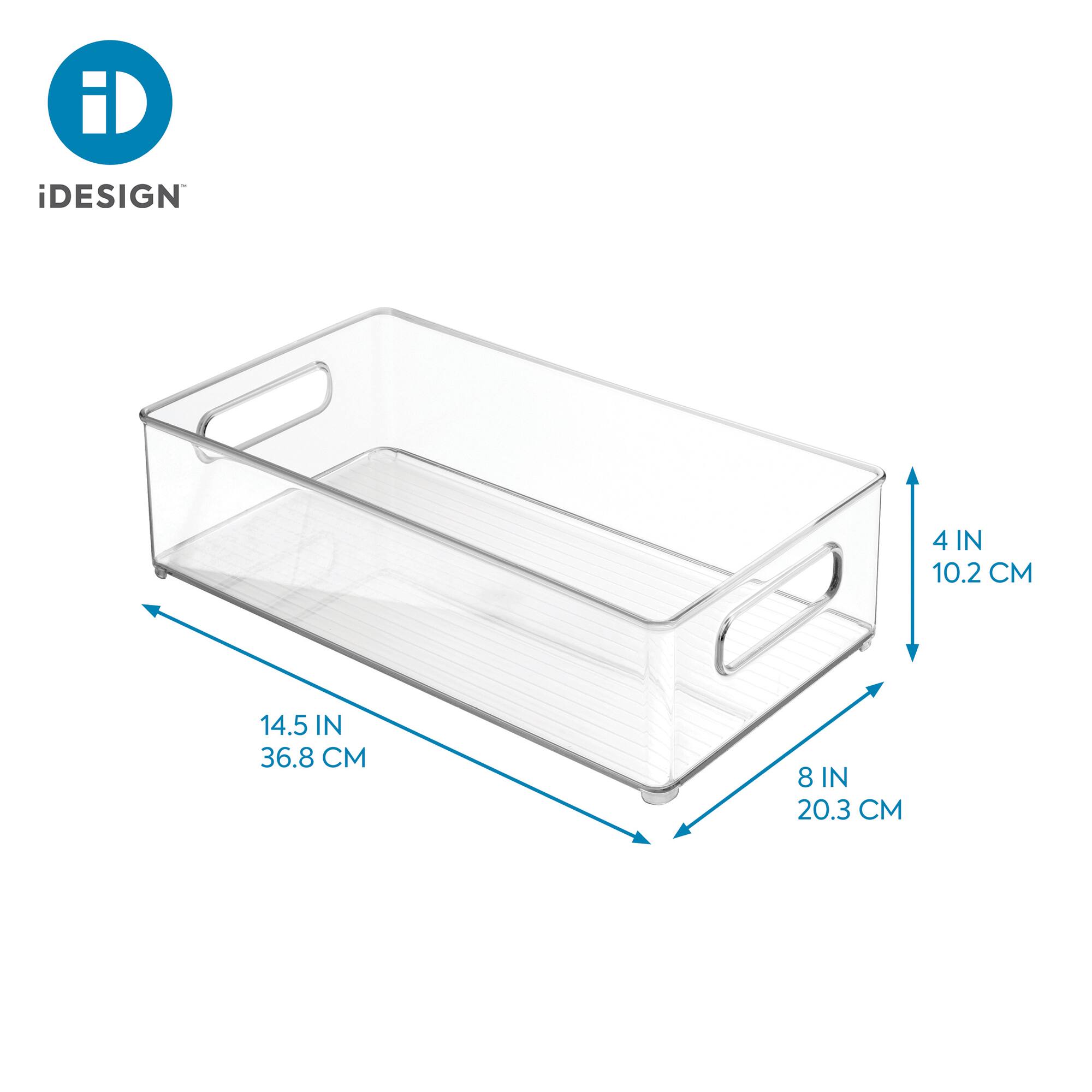 iDesign Plastic Storage Bin
